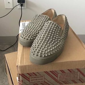 This Christian Louboutin Pik Boat sneakers